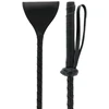 Darkness Sensations Darkness Juodas Whipper - Precision Riding Crop, 60 cm, PVC Tip