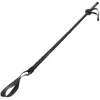 Darkness Sensations Darkness Leather Riding Crop 60cm - Precision Impact Tool, Juodas