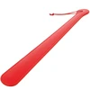 Darkness Sensations Darkness Raudona Fetish Paddle 48cm - Durable PU Leather, Studded, Juodas/Raudona