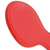 Darkness Sensations Darkness Raudona Rounded Paddle - High-Quality PU Leather Impact Tool 32cm