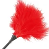 Darkness Sensations Darkness Sensation Feather Tickler Raudona 42cm - Soft Touch Model