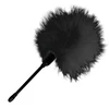 Darkness Sensations Darkness Sensual Juodas Feather Tickler with Ergonomic Handle 20cm