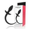 Darkness Anal Darkness Silicone Intimate Plug 28 cm Juodas - Flexible Hygienic Model