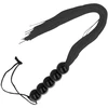 Darkness Sensations Darkness Thin Juodas Bondage Whip 45cm - Elegant Flexible Model