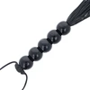 Darkness Sensations Darkness Thin Juodas Bondage Whip 45cm - Elegant Flexible Model
