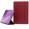 Dėklas Reach Smart Leather Lenovo Tab P11 1st Gen J606 11.0 tamsiai raudonas
