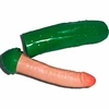 Diablo Picante Cucumber-Shaped Surprise Party Prop - Žalias, Plastic, 19 cm