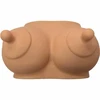 DIABLO PICANTE Decorative Light-Toned Bust Coin Bank - Durable Rubber, Large Capacity