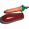 Diablo Picante Eggplant Shaped Party Prop with Hidden Surprise, Violetinė, 20cm