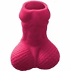 Diablo Picante Fuchsia Novelty Shot Glass - Durable Plastic Party Priedas