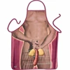 Diablo Picante Men's Kitchen Apron Party Edition - Humorous Design, 100% Polyester