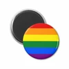 Diablo Picante Rainbow Flag Magnet 6x6 cm - Colorful Pride Priedas