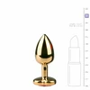 Diogol Aliuminio Heart Jewel Plug Small Sidabrinis Temperature Play