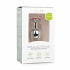 Diogol Aliuminio Intimate Plug Sidabrinis/Rožinė S - Crystal Accent, Small Size
