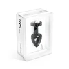 Diogol Anni R Clover Aliuminio Plug Juodas 25mm Swarovski Crystal