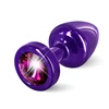 Diogol Anni Round Intimate Priedas 25mm Violetinė-Rožinė Crystal Finish