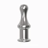 Diogol Jaz Open Aliuminio Intimate Plug 120 mm Sidabrinis