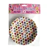 Little Genie Productions Dirty Plates Party Collection 8pcs - 7-Inch Disposable Paper Plates