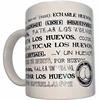 Diablo Picante Diverty Sex Ceramic Mug 370ml - Baltas, Bold Synonym Motifs, Gift Boxed