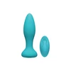Doc Johnson A-Play Vibe Advanced Silicone Plug with Remote Control Juodas