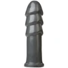 Doc Johnson American Bombshell B-10 Warhead Large Plug, 25cm, Juodas