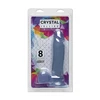 Doc Johnson Crystal Jellies 8" Intimate Model with Suction Base, Clear