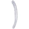 Doc Johnson Crystal Jellies Double Model 33 cm Transparent Intimate Toy