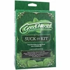 Doc Johnson GoodHead Suck It Kit Mint - Care Set with Vibrating Ring