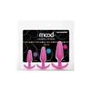 Doc Johnson Mood Naughty 1 Silicone Anal Trainer Set 3pcs Juodas