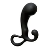 Doc Johnson OptiMALE P-Massager Juodas Silicone Intimate Wellness Device