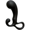 Doc Johnson OptiMALE P-Massager Juodas Silicone Intimate Wellness Device