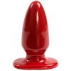 Doc Johnson Raudona Boy Large Anal Plug - Body-Safe Antibacterial Material