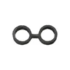 Doc Johnson Silicone Cuffs Flexible Molded Design Juodas