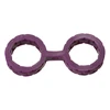 Doc Johnson Silicone Wrist Cuffs Flexible One-Piece Juodas