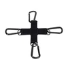 Doc Johnson Tactical Hogtie System Juodas - Silicone &amp; Steel Restraint Set