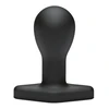 Doc Johnson The Hitch Silicone Plug Set 2 pcs Matte Juodas Flexible Base