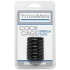 Doc Johnson TitanMen Support Cage TPE Juodas - Anatomical Ring System