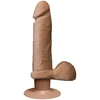 Doc Johnson ULTRASKYN 6" Vibrating Dual-Density Model with Suction Cup