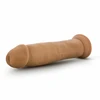 Blush Dr. Skin 9.5'' Mocha - Anatomical Model with Suction Base PVC