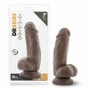 Blush Dr. Skin Mr. Smith Intimate Model 7'' Chocolate with Suction Base