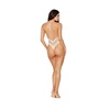 Dreamgirl Teddy Diamond Stretch Lace One Size Baltas