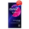 Durex Mutual Climax 10-Pack Grooved &amp; Dotted Latex Condoms Easy-On Fit