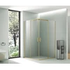 Dušo kabina AW1142 90x90 GOLD skaidri be pado
