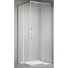 Dušo kabina ELEGANCE 100x100 chrom/skaidri be pado