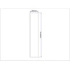 Dušo kabinos šoninis stiklas tiesus 260x1420 mm