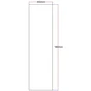 Dušo kabinos šoninis stiklas tiesus 450x1680 fabric 3.129