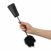 EasyToys 2-in-1 Juodas Dual-Ended Feather Tickler &amp; Whip 39 cm