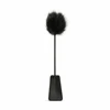 EasyToys 2-in-1 Juodas Dual-Ended Feather Tickler &amp; Whip 39 cm