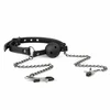 EasyToys Adjustable Open Ball System with Chain-Linked Clamps, Juodas