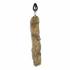 EasyToys Aliuminio Fox Tail Plug Sidabrinis Faux Fur 40cm